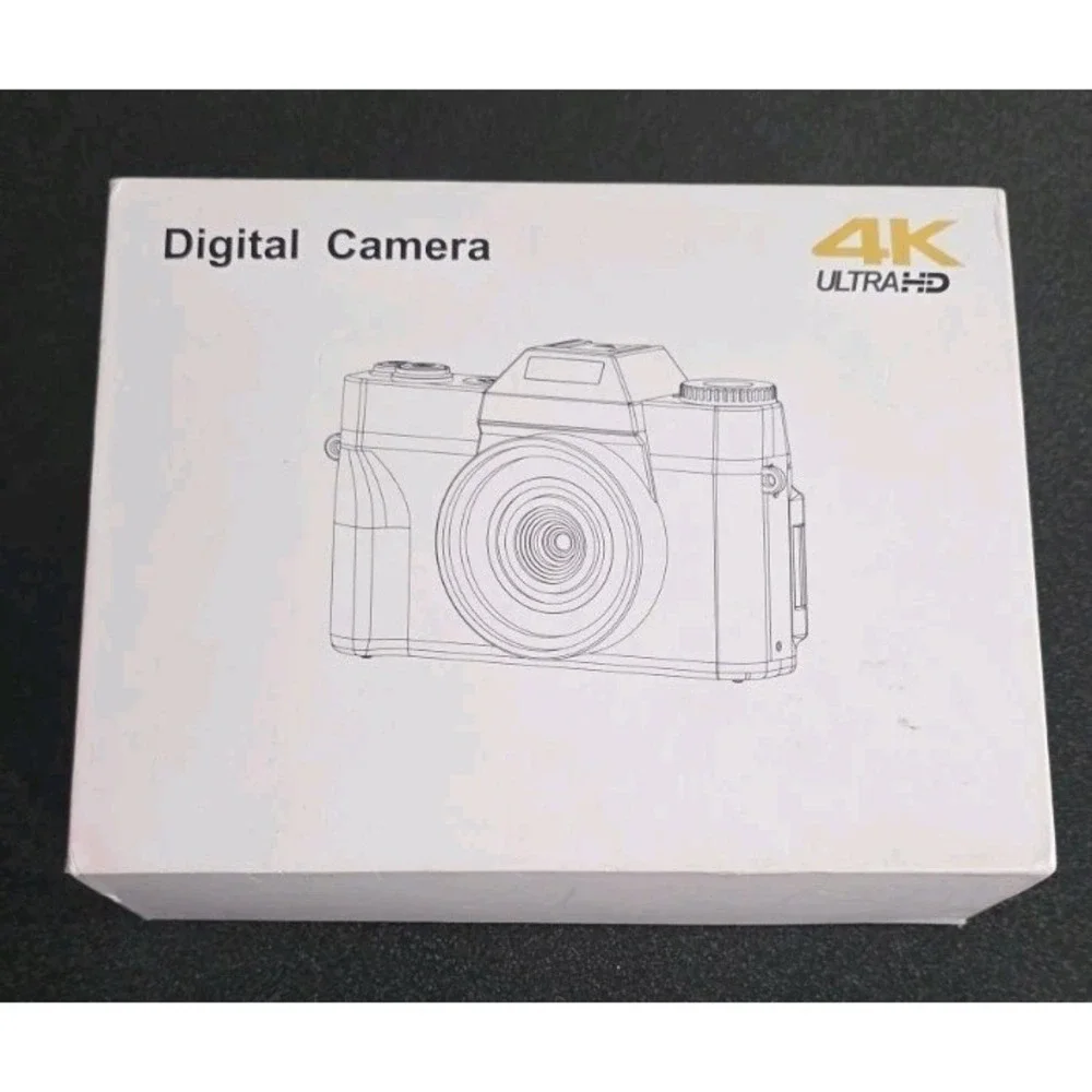 NEW 4K WI-FI WIQI Digital Pink Camera‎ UHD SD Card 2GB Ultra HD Photo